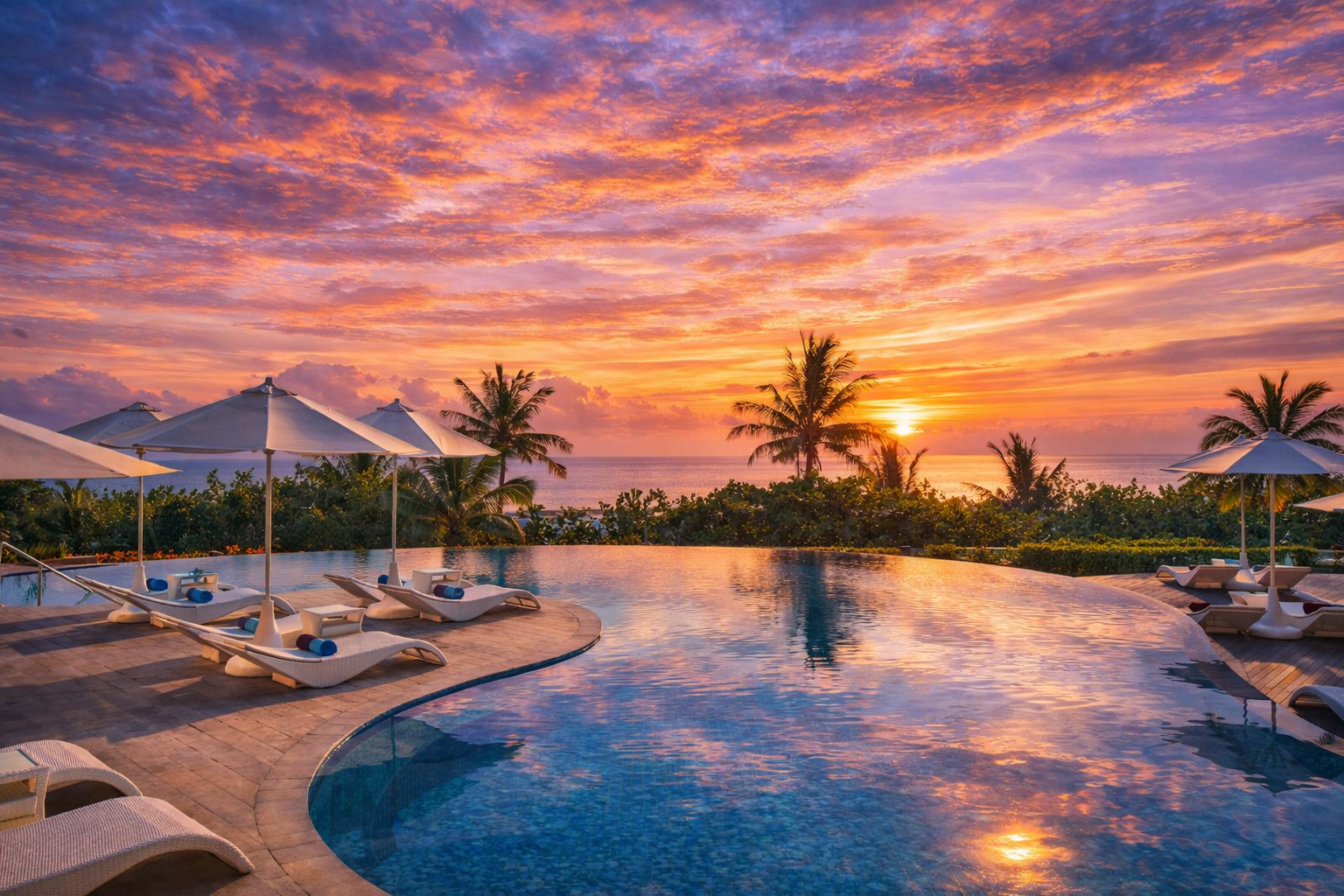 Hotel dan area menginap di Kuta Bali